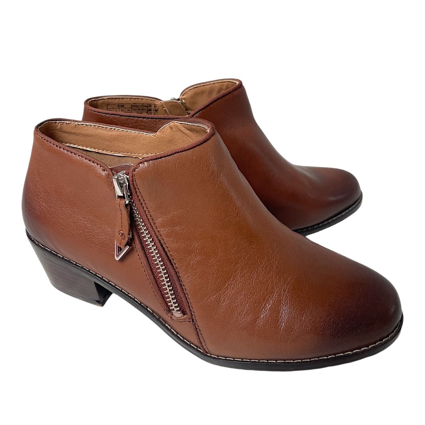 Scarpe da donna: Almost New VIONIC Brown leather Jolene booties EU38 – Nuovo (secondo la descrizione) da Bogis-Bossey venduto da aye_jy77