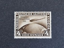 Deutsches Reich Briefmarke Chicagofahrt Mi 498 **NEU**