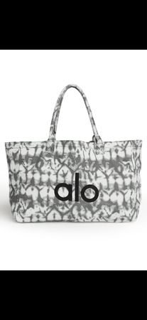Alo Yoga Tasche Shopper Batik grau neuwertiger Zustand