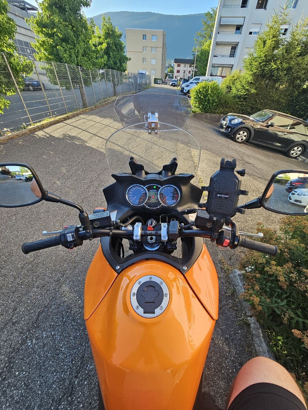 Kawasaki Touring: kawasaki klv 1000 mit mfk – D'occasion à Grenchen par Eksport123 6