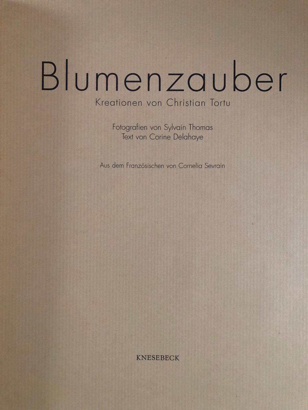 Bücher: Blumenzauber/Fabrikneu – Gebraucht aus Chur von Renibe 2