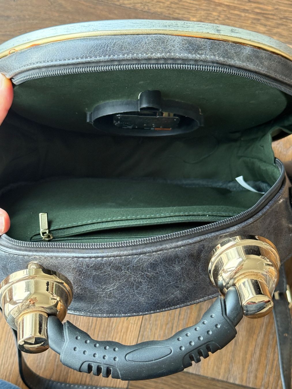 Borse da donna: Exklusive Designer Handtasche mit echter Uhr - ein Hit – Nuovo (secondo la descrizione) da Thalwil venduto da chino25 2
