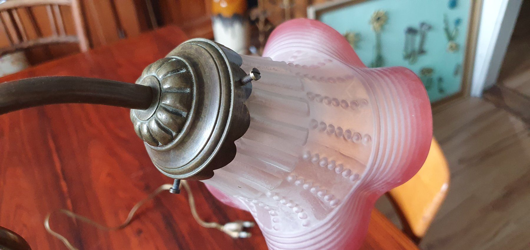 Lampade: Schöne Jugendstil Lampe – Usato da Flawil venduto da Naphtali 4