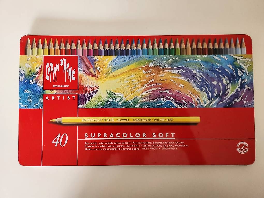 Caran D'Ache Penna & Evidenziatori: Caran d'Ache Supracolor Soft 40 – Usato da Jona venduto da raphae1