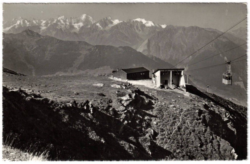 Cartoline postali: Verbier - Luftseilbahn Attelas – Usato da Binningen venduto da Mountainrider