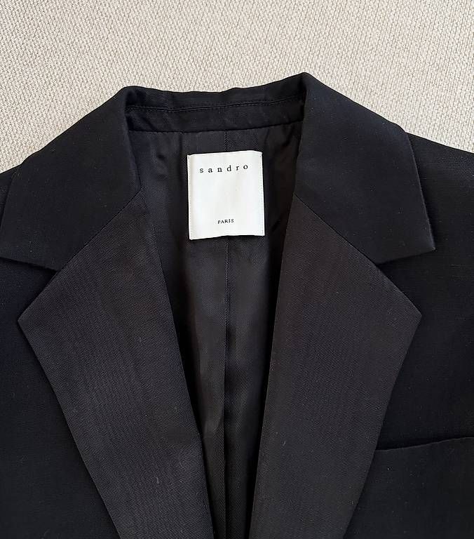 Sandro Giacche: Sandro Blazer schwarz Damen Gr. 36 – Usato da Lachen SZ venduto da dar_hjg9 1