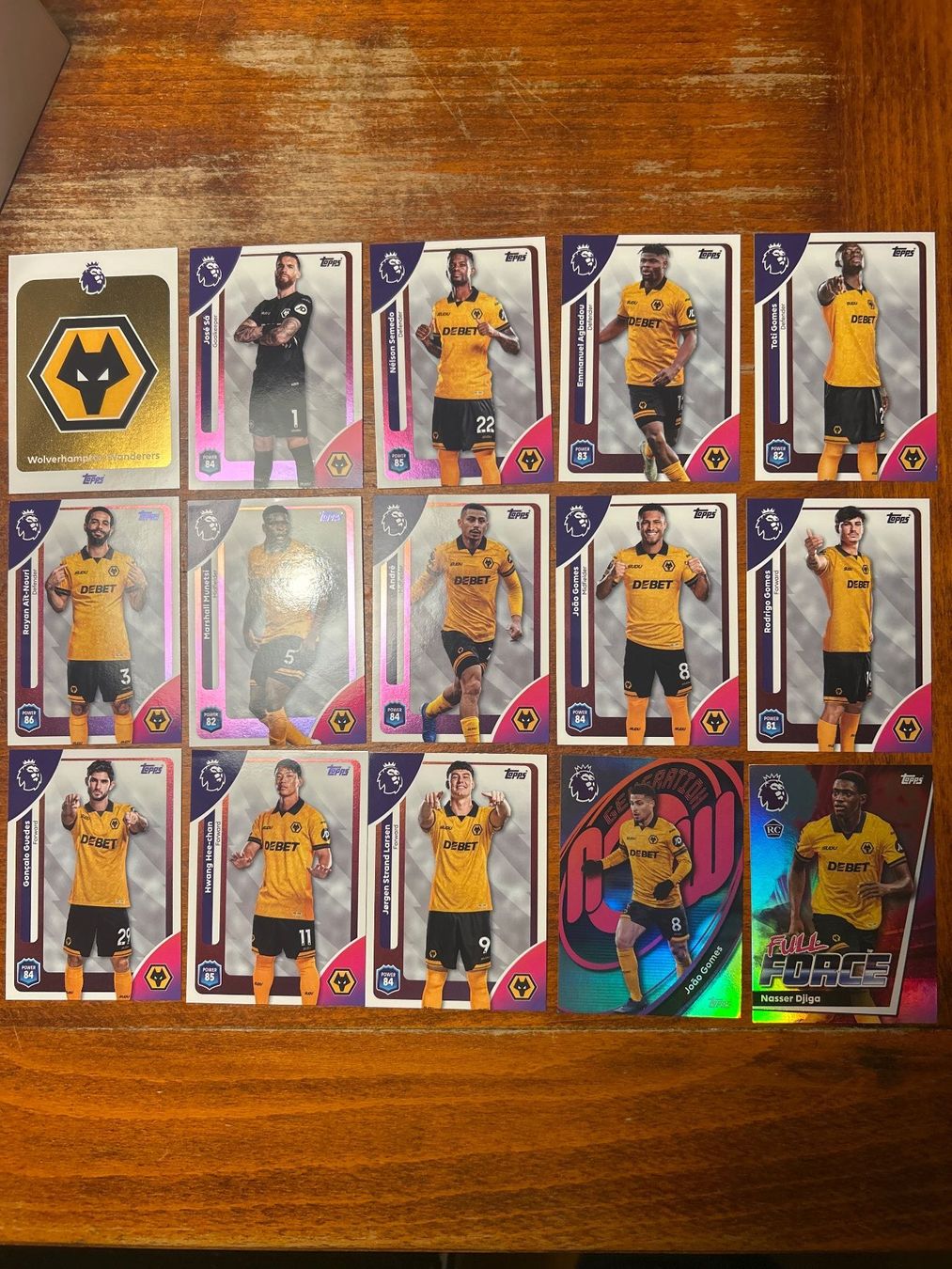 Topps Carte collezionabili: Topps Premier League 2026 Wolverhampton Wanderers Teamset – Nuovo (secondo la descrizione) da Zürich venduto da sfr_77p9