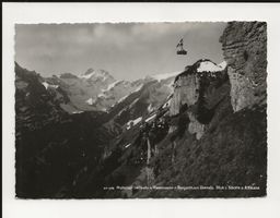 AK 1951 Material-Seilbahn Berggasthaus Ebenalp , Säntis, AI