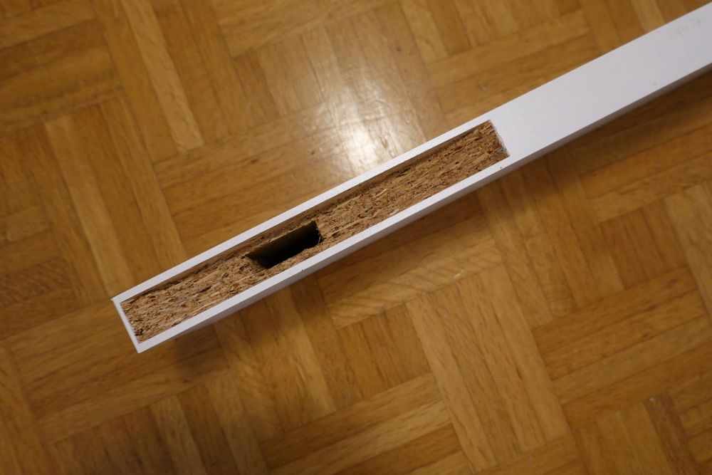 Tablar mit versteckten Tablarträger weiss (Gebraucht) in Hausen AG für ...