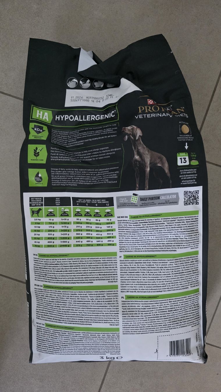 Futter: Hundefutter Purina Pro Plan HA Hypoallergenic 3kg – Neu und originalverpackt aus Effretikon von Albin7 1