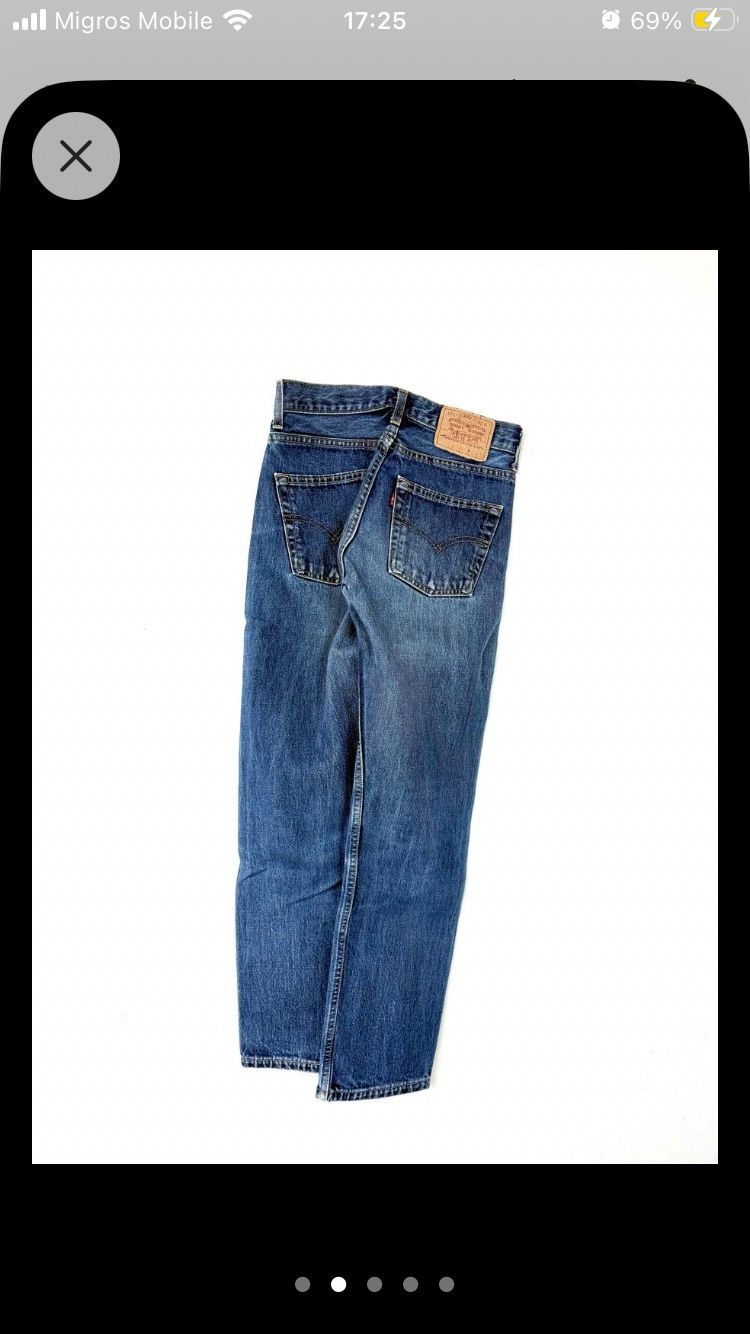Levi's Jeans: Jeans Levi Strauss blau Denim – Usato da Wauwil venduto da alessandrea82 1