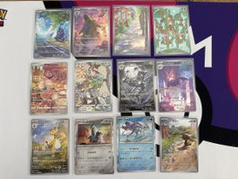 Johto Pokemon Art Rares und 3 Promos