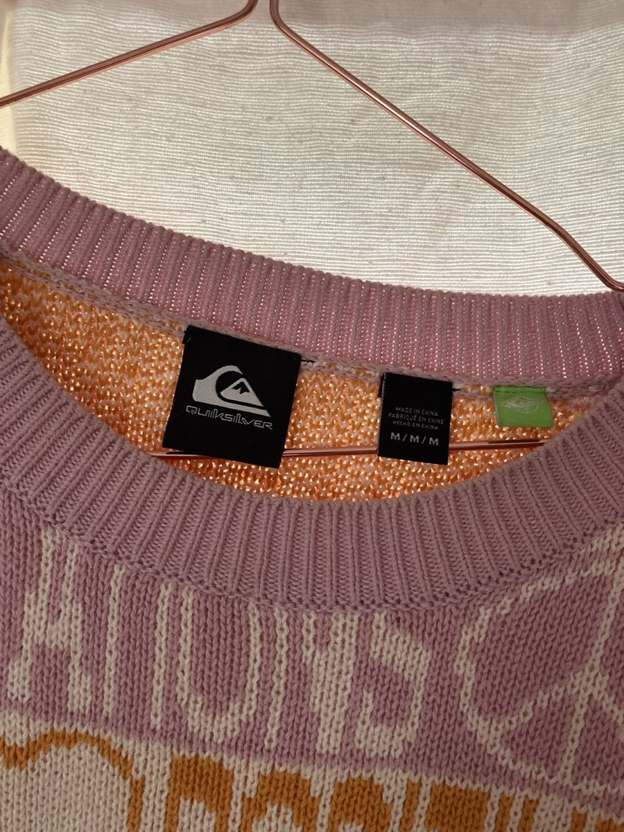 Quiksilver Maglioni & Felpe: Quiksilver Strickpullover Positive Vibrations Gr. M  – Usato da Siselen BE venduto da -skylein- 3