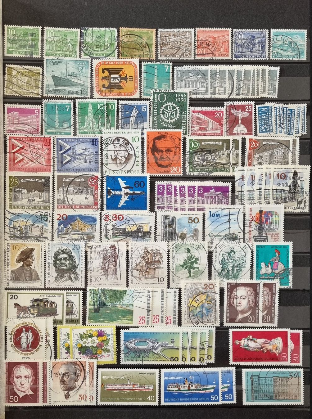 Tutti i francobolli: Berlin Briefmarkenlot – Usato da Thun venduto da yvonne.95