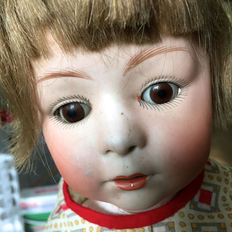 BISKUIT-PORZELLAN PUPPE HEUBACH CA. 1910 | Kaufen auf Ricardo