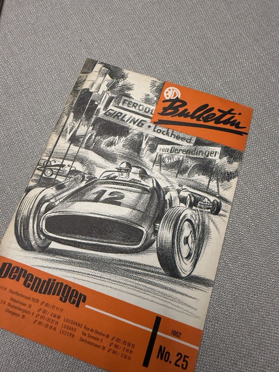 Libri: Derendinger Bulletin Sammlung Oldtimer 1954 bis 1965 TOP – Usato da Altdorf UR venduto da rlx 7