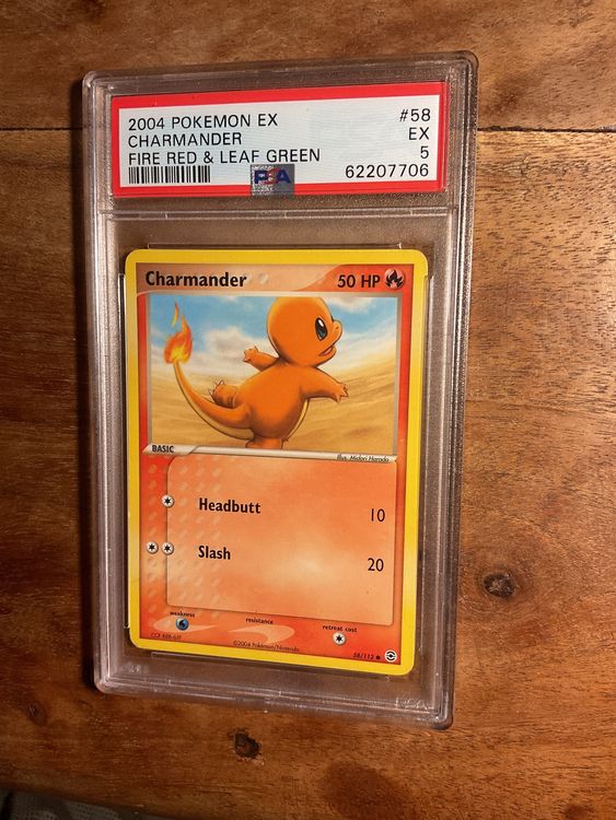 Charmander, Fire Red & Leaf Green (2004), PSA 5 Excellent (Gebraucht ...