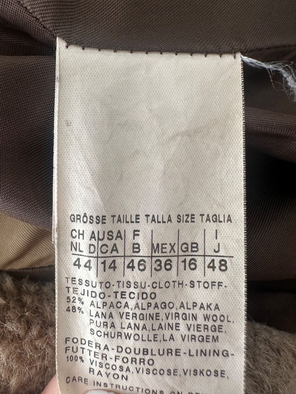 Cappotti: MaxMara Mantel – Usato da Uitikon Waldegg venduto da mafratre 6