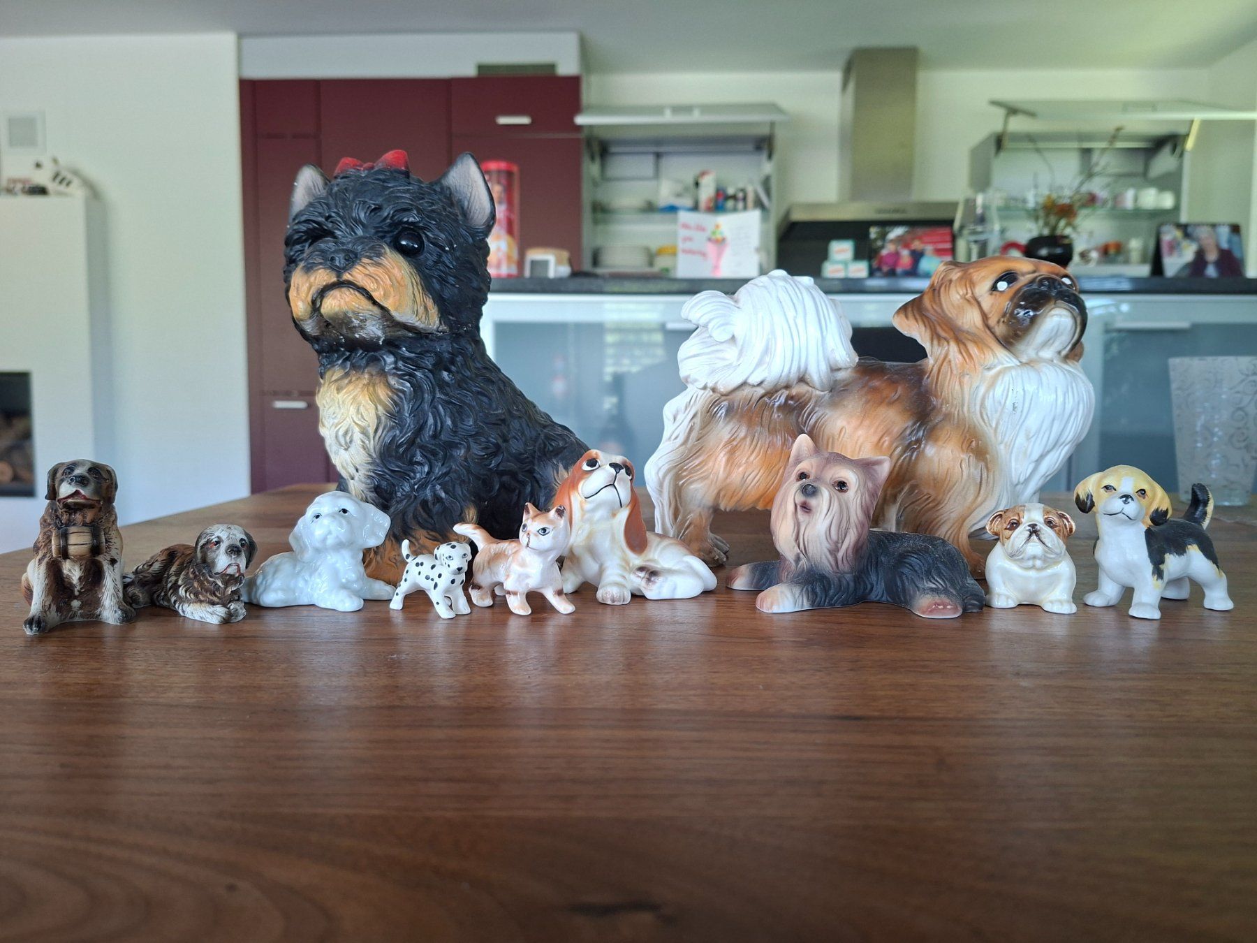Statuette: Schöne Hunde Sammlung (Porzellan) – Usato da Stallikon venduto da puma47 1