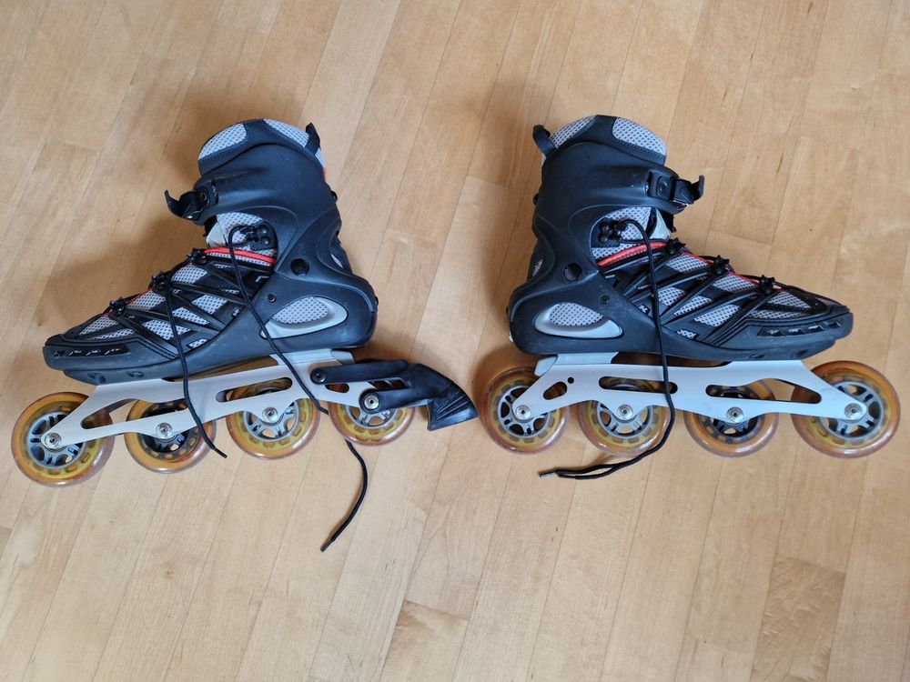 Rollerblades Vintage Années 90 Fusion MX - Taille 10 - Noir - Made In USA