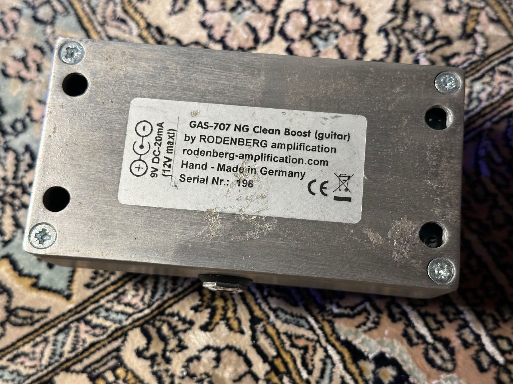Strumenti musicali: Rodenberg GAS-707 – Usato da Choulex venduto da GrutliTech 2