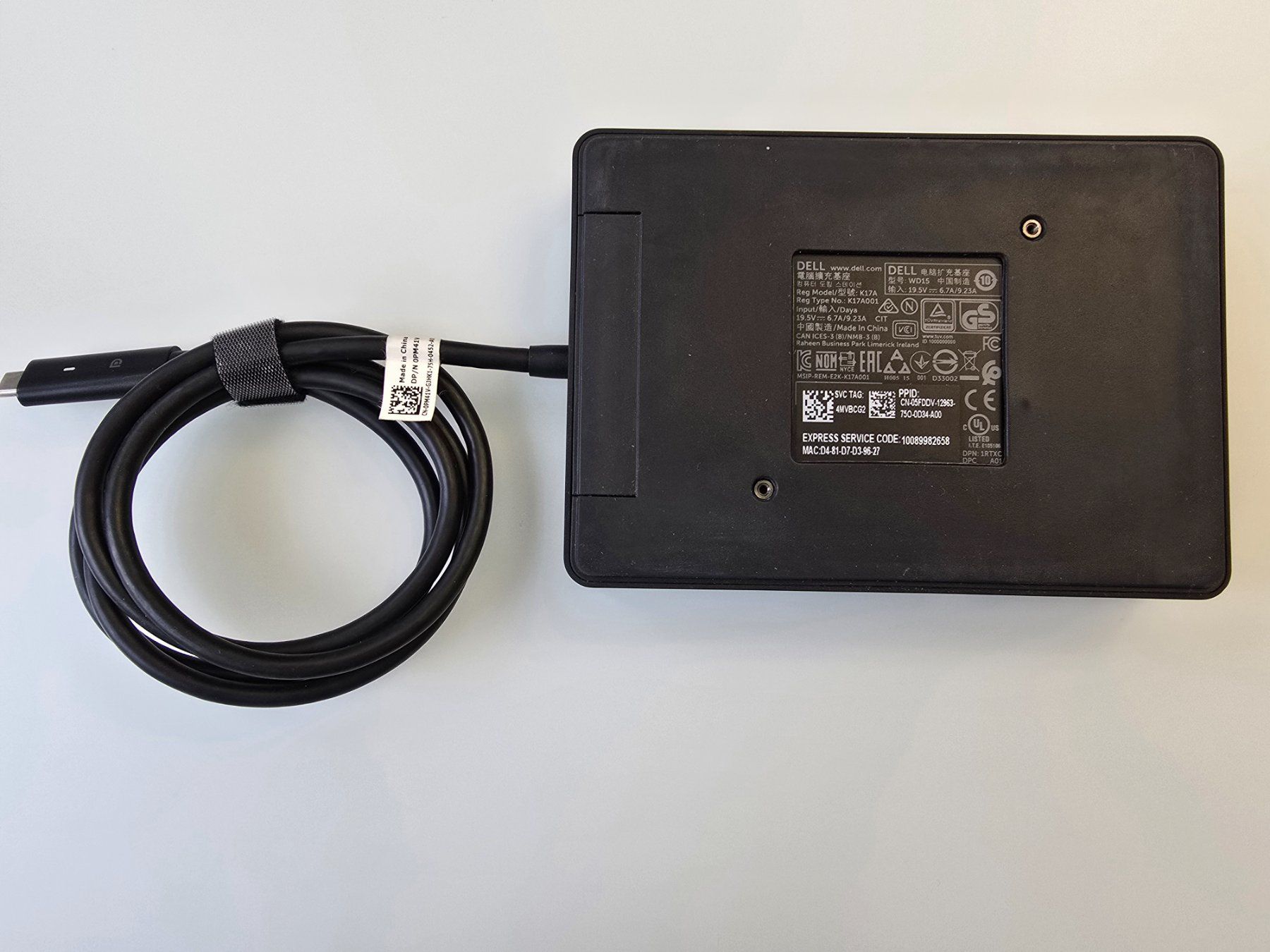 Dell Docking station: Dell USB-C Dock WD15 – Usato da Balsthal venduto da E-Kuonter 3