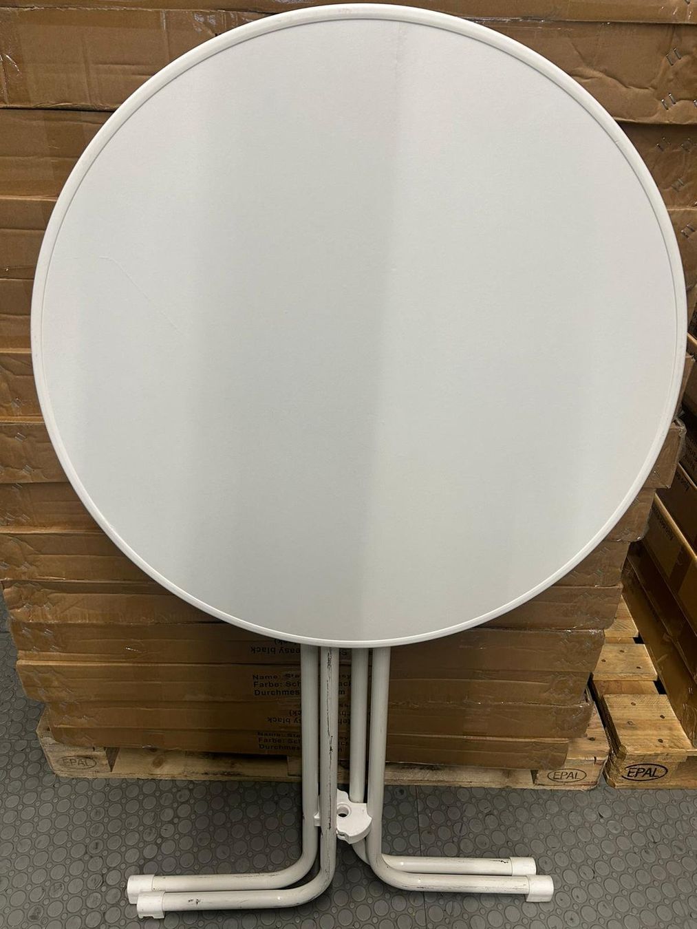 Tavoli: Stehtisch Easy White, klassisch, ca. 8 kg – Usato da Schlieren venduto da ravk 1