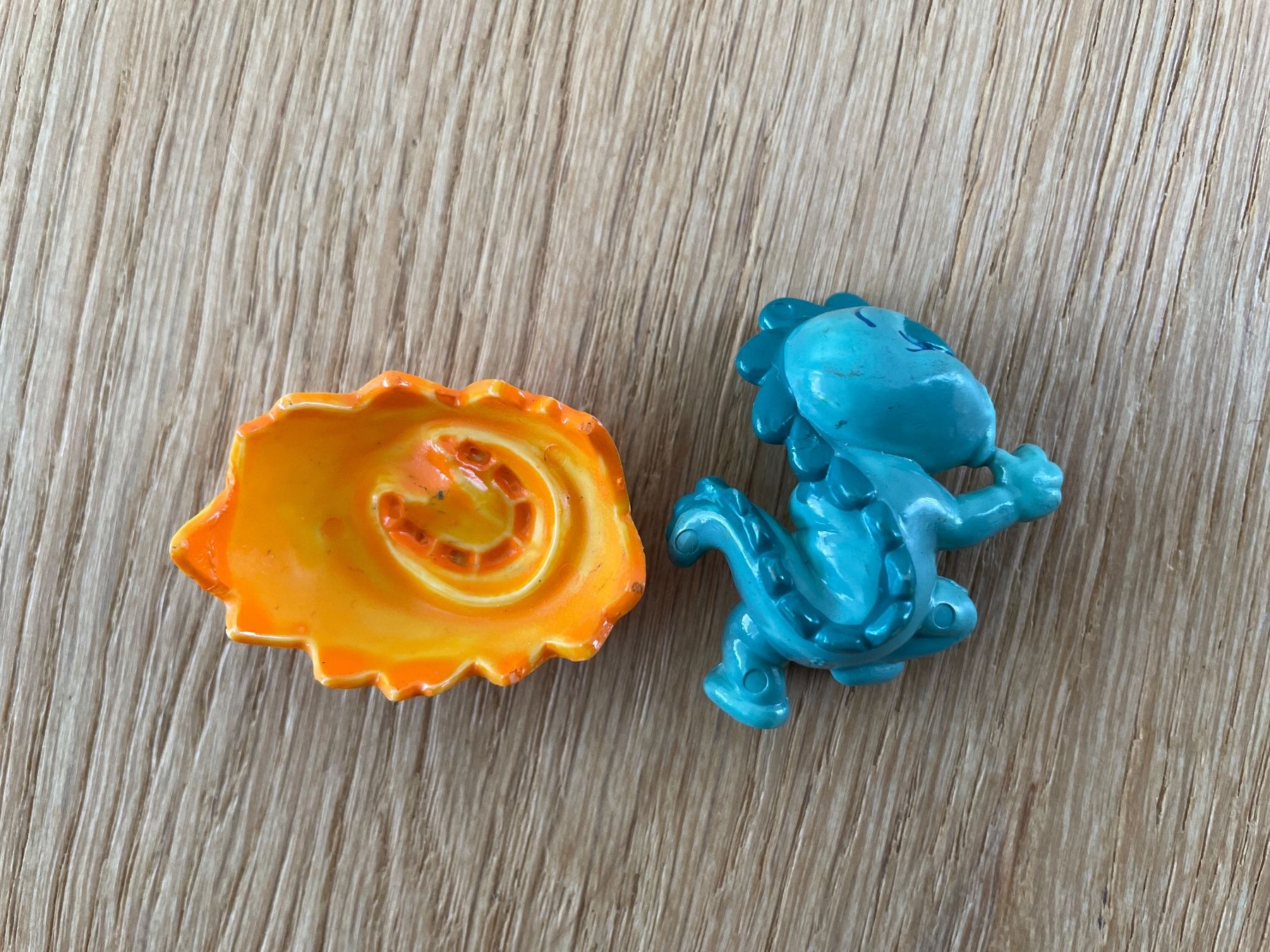 Figuren: Ü-Ei Drolly Dinos 5 Stück – Gebraucht aus Menznau von LU_6018 1