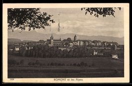 AK Romont, Et les Alpes