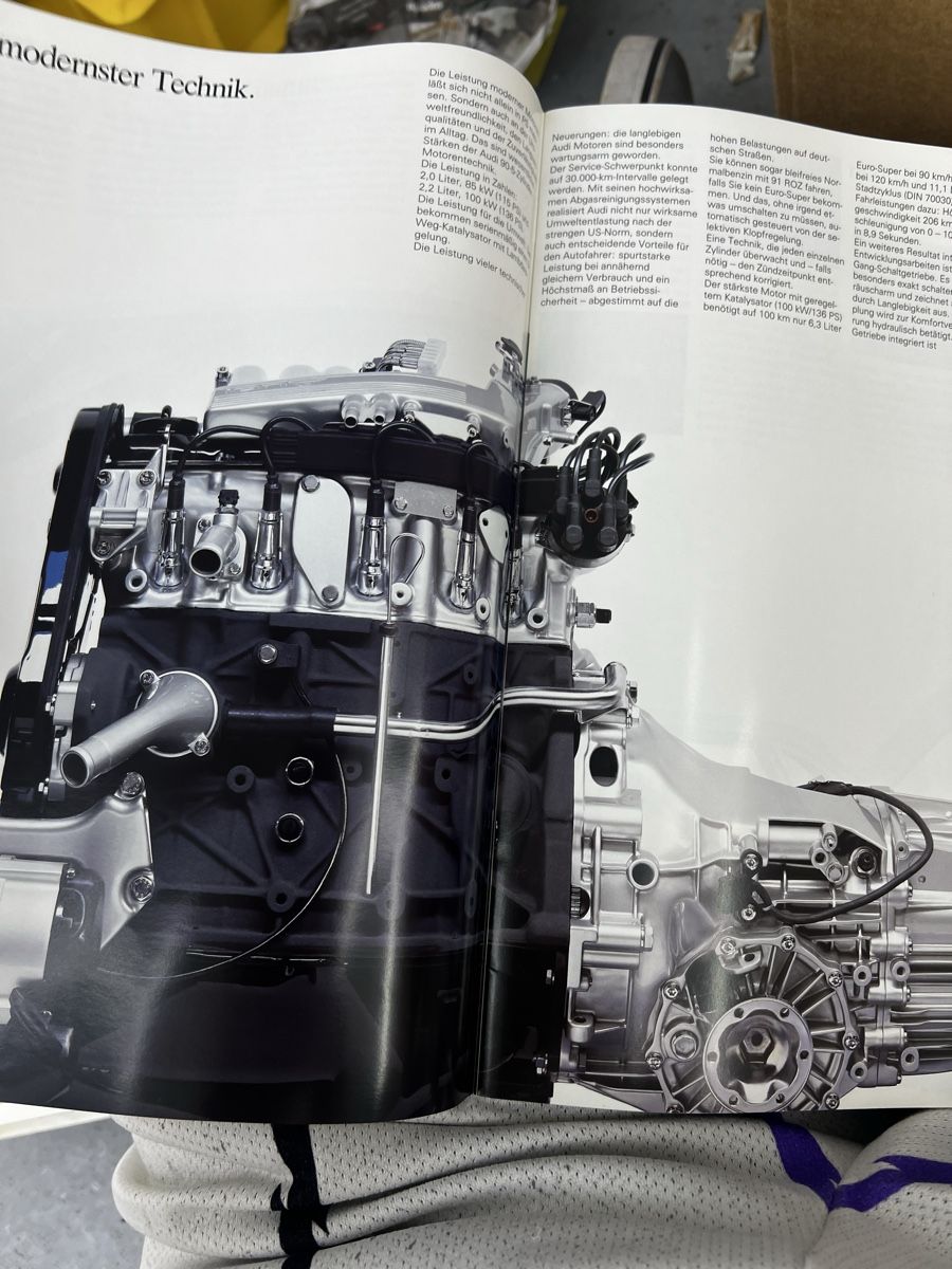 Audi Dokumente: Alter originaler Audi 90 Katalog Deutsch – Gebraucht aus Wettingen von NickInc 3
