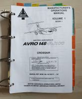 Britisch Aerospace Avro 146-RJ100 Manual Vol.1, 1. Buch
