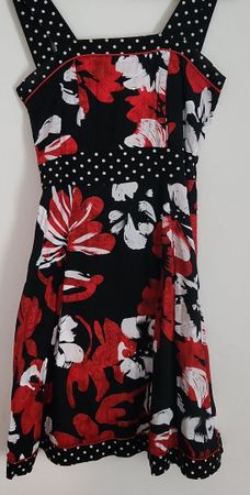 Vestito estivo a fiori taglia S/m