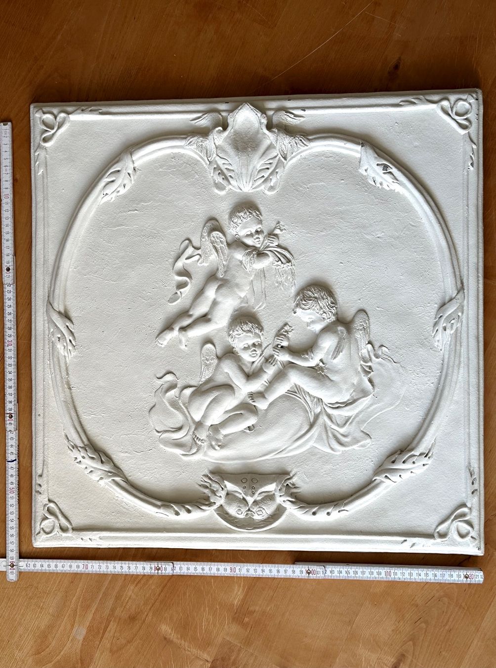 Foto & Immagini: Engelsbild mit wunderbarem Relief 3 Engel – Usato da Seltisberg venduto da quadartswiss 2