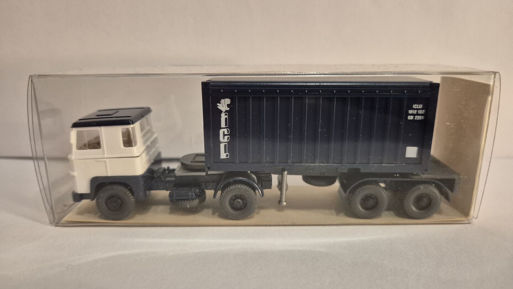 Wiking Modellini d'auto: Scania mit Containerauflieger von Wiking – Nuovo (secondo la descrizione) da Uznach venduto da Katinka83