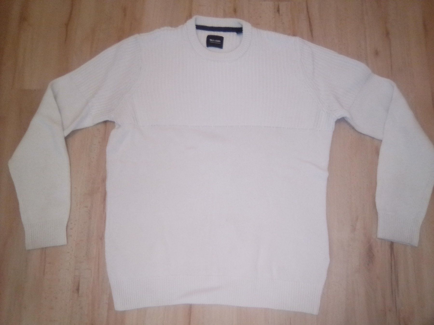 Maglioni & Felpe: Only & Sons, Herren-Winterpullover, Grösse M, weiss – Usato da Oftringen venduto da mwi_kv82