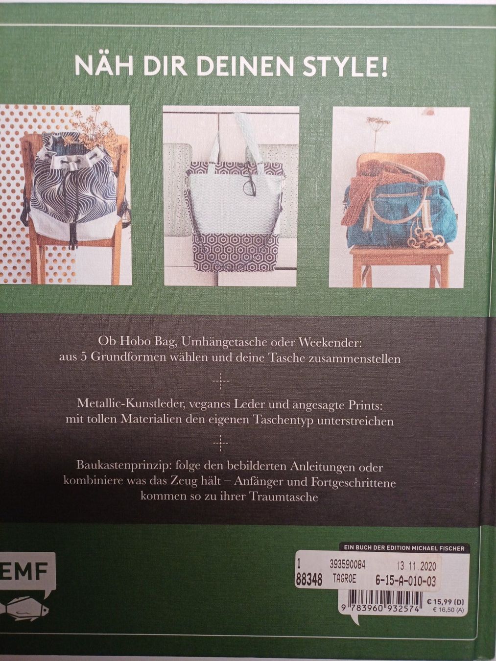 Libri: Mix & Match Taschen nähen – Usato da Gachnang venduto da Lussli 1
