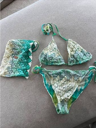 Missoni Bikini, neu, hellgrün, Grösse IT40