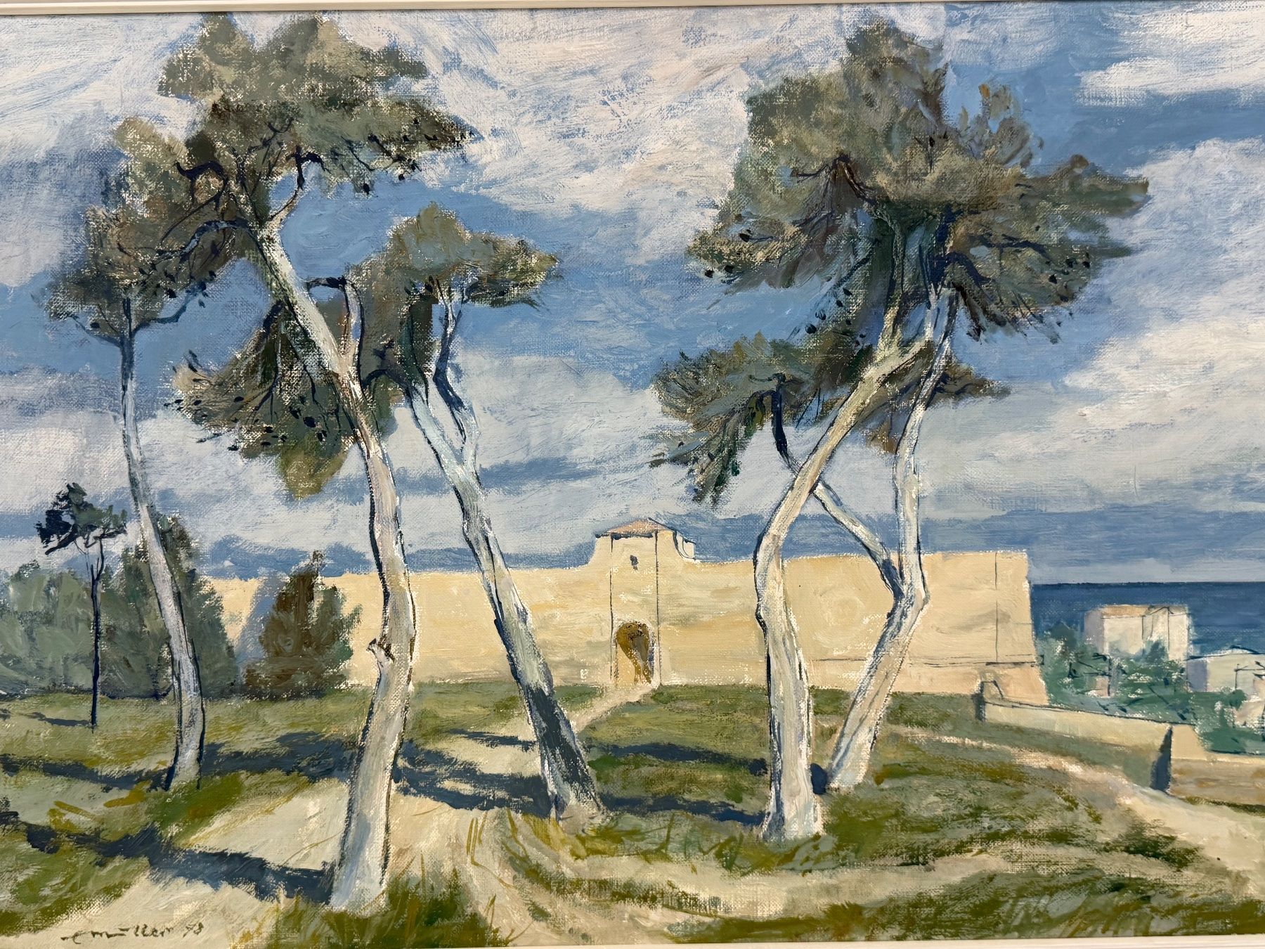 Dipinti: Müller E. signiert 1978 Original Wunderschön ÖlGemälde – Usato da Basel venduto da PAUL_ART 1