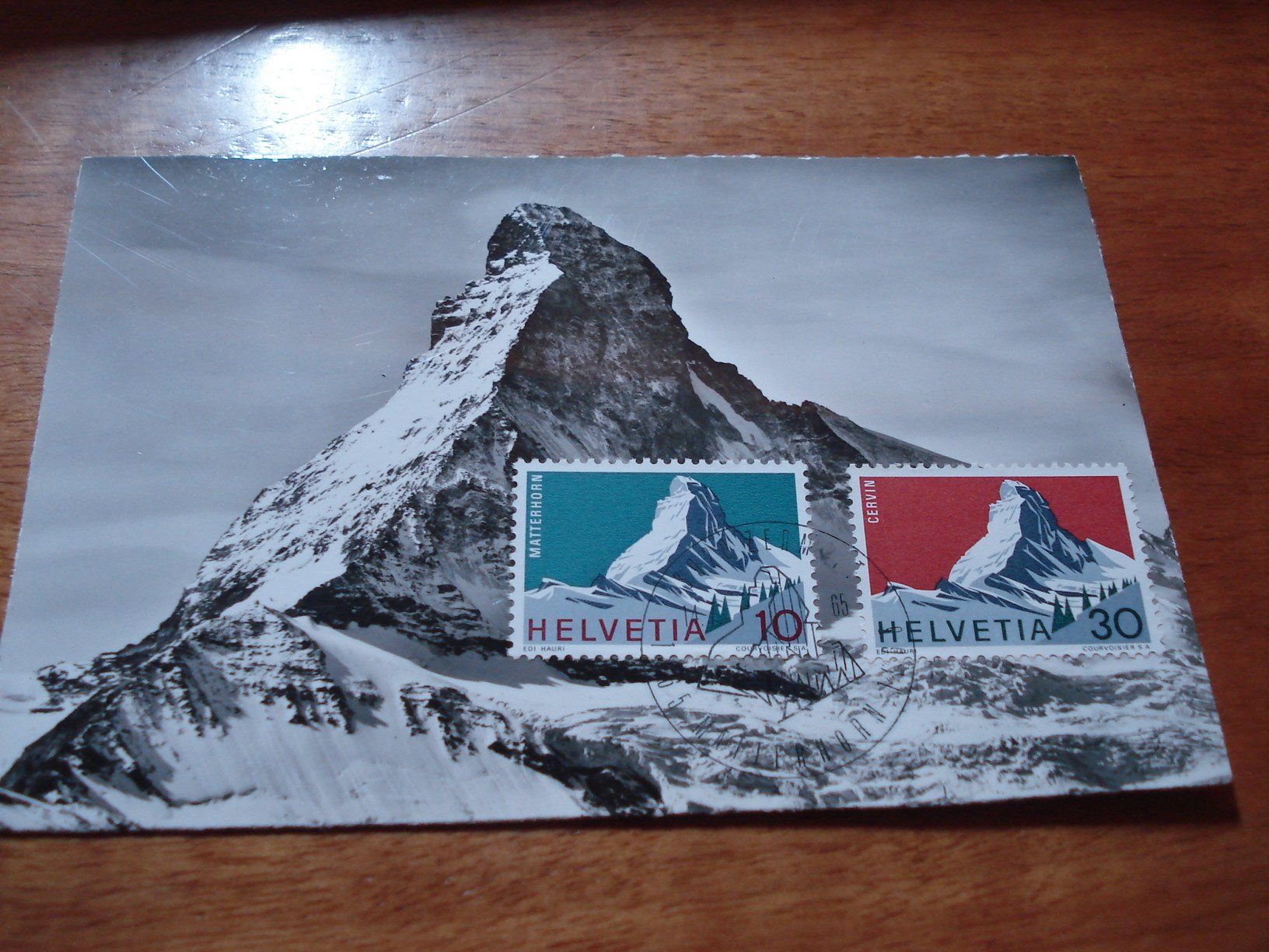 Tutti i francobolli: Maximumkarte Satz Matterhorn 1965 – Usato da Niederwil AG venduto da morostahu