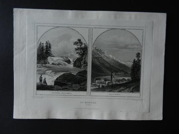 Stiche: St.Moritz Engadin – Gebraucht aus Risch von Rischli15
