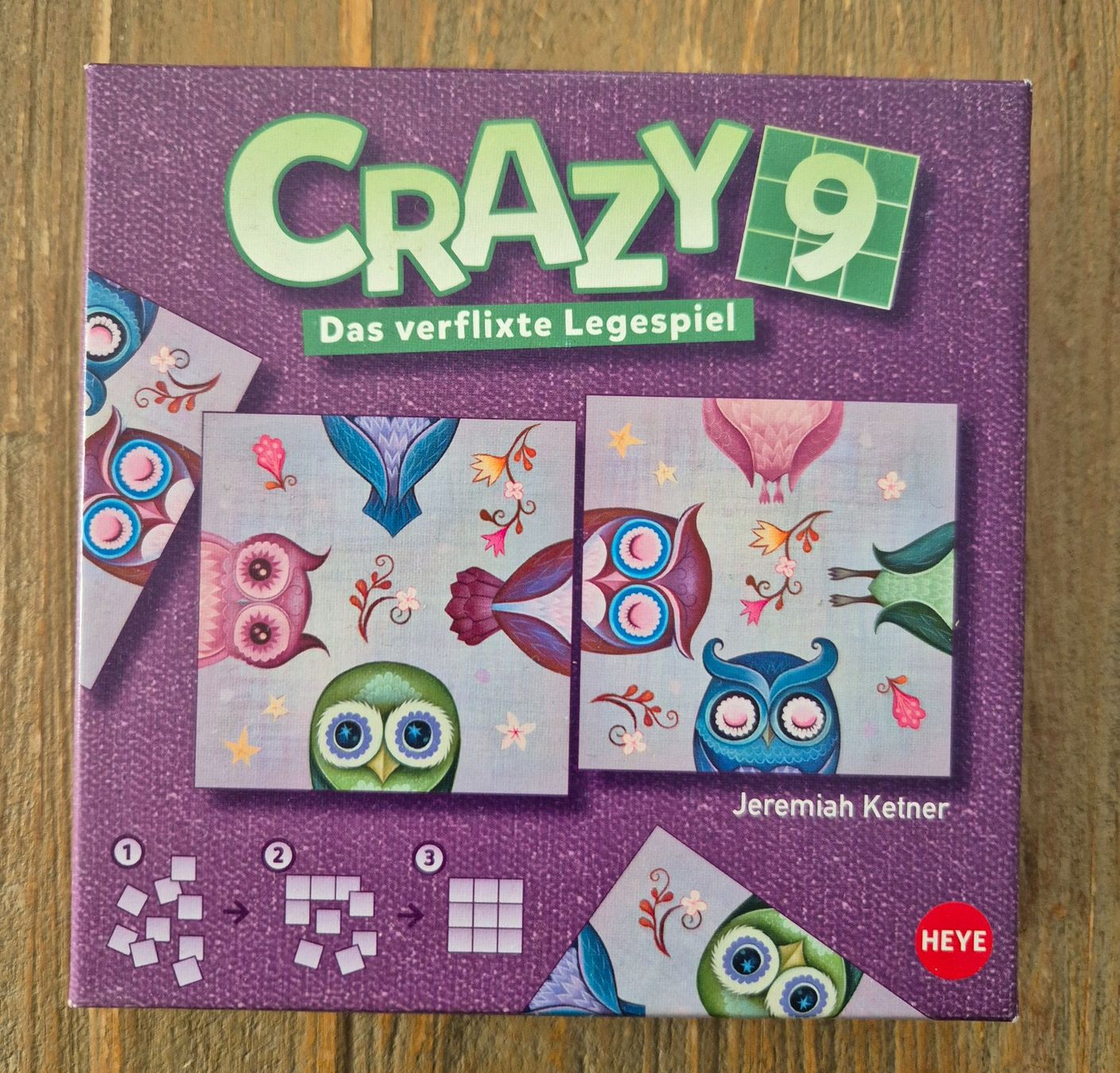 Jeux: Crazy9 Ketner Eulen – D'occasion à Wahlen b. Laufen par Faentli2010