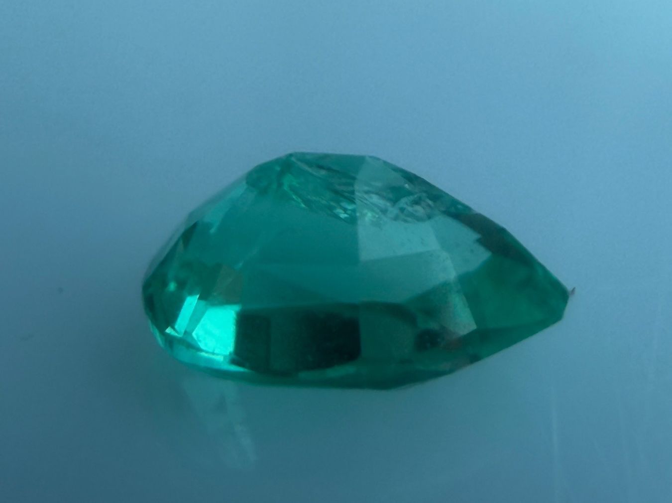 Edelsteine: SMARAGD Tropfen   0.41cts  Ural / Sibirien – Neu (gemäss Beschreibung) aus Seftigen von tigers12 2