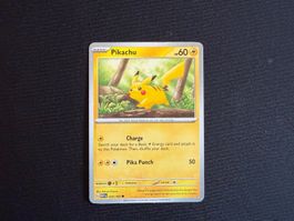 Pikachu / 025/165 / Scarlet & Violet – 151