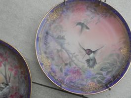 Wandteller Kolibri Limited Edition of "Garden Whispers"