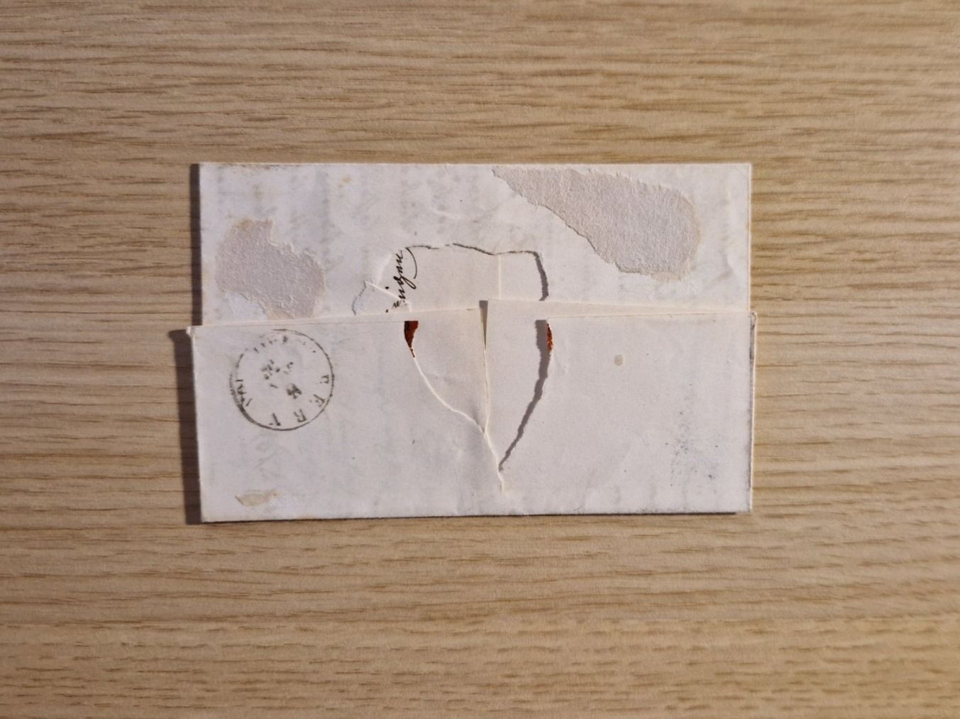 Tutti i francobolli: Brief mit Rayon II Thun 1852 – Usato da Ortschwaben venduto da Ruebezahl 2