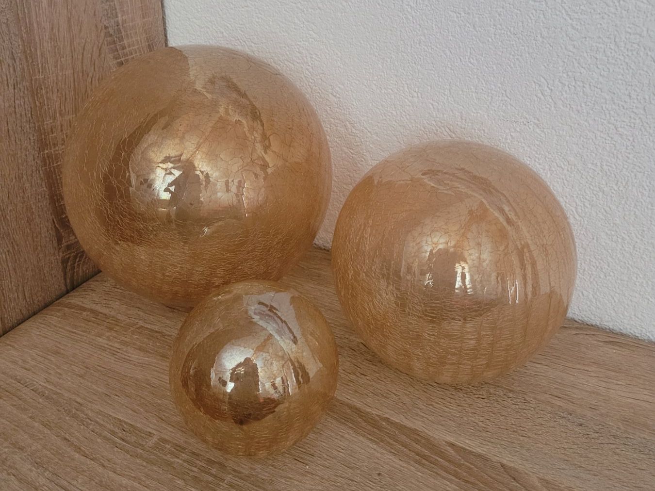 Tutte le decorazioni: 3- er Set Deko Glaskugeln – Usato da Wetzikon ZH venduto da Zirben5
