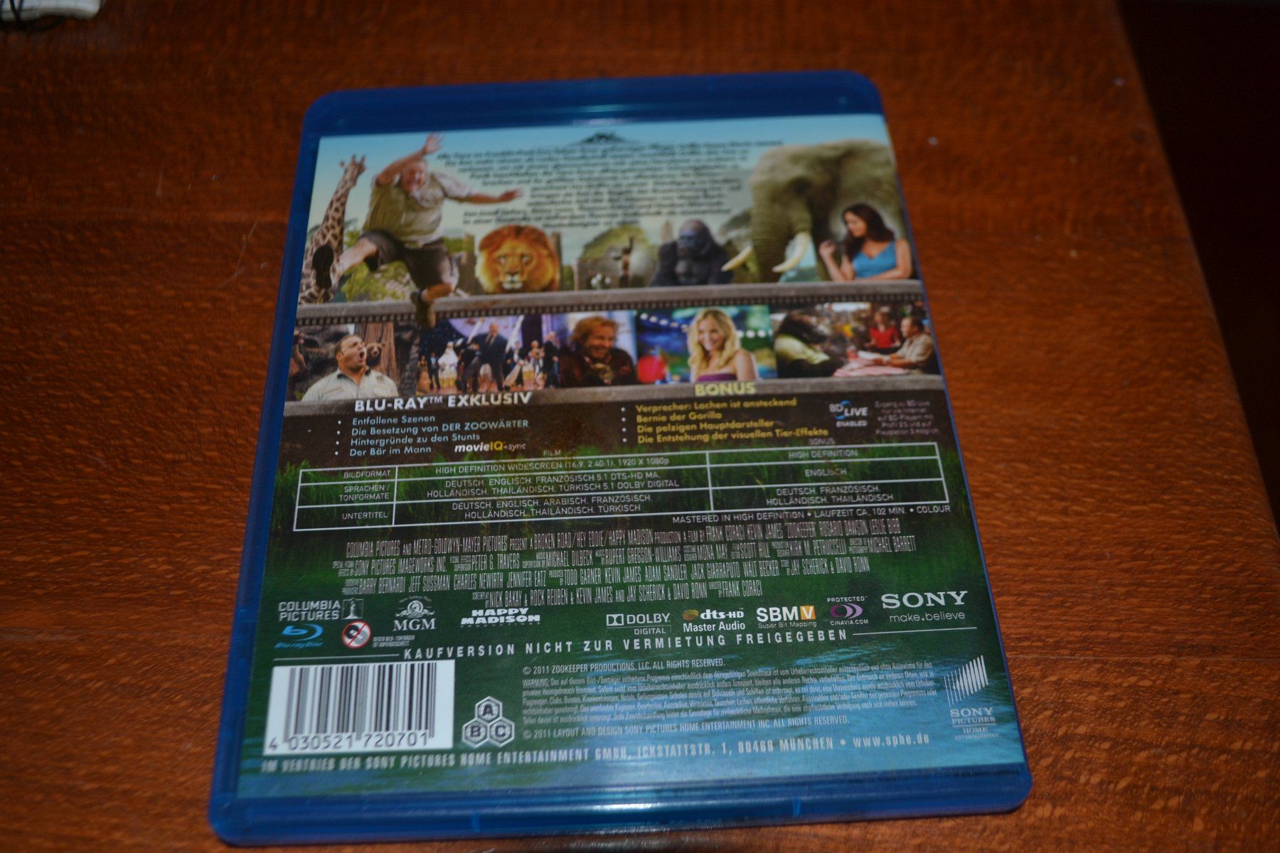 Tutti i DVDs: Der Zoowärter – Usato da Laupen ZH venduto da chefdom 1