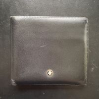 MONTBLANC Portemonnaie gebraucht Leder schwarz
