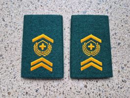 *** Gradabzeichen Patten Set Adjutant Infanterie ***