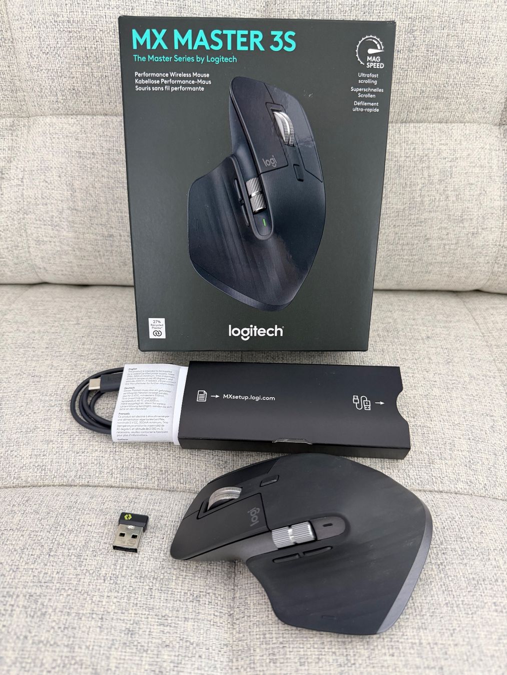 Logitech Souris: LOGITECH MX Master 3S Maus - top Zustand – D'occasion à Riehen par Nyenhuis